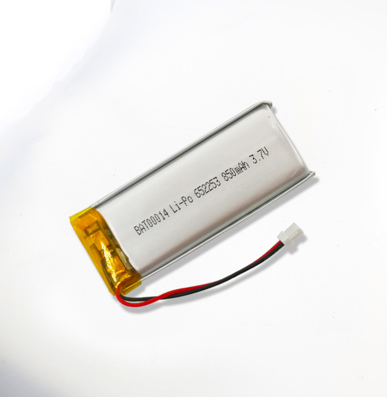 3.7V 652253 850mAh 藍牙通訊聚合物鋰電池 3.7V 652253 850mAh 藍牙通訊聚合物鋰電池